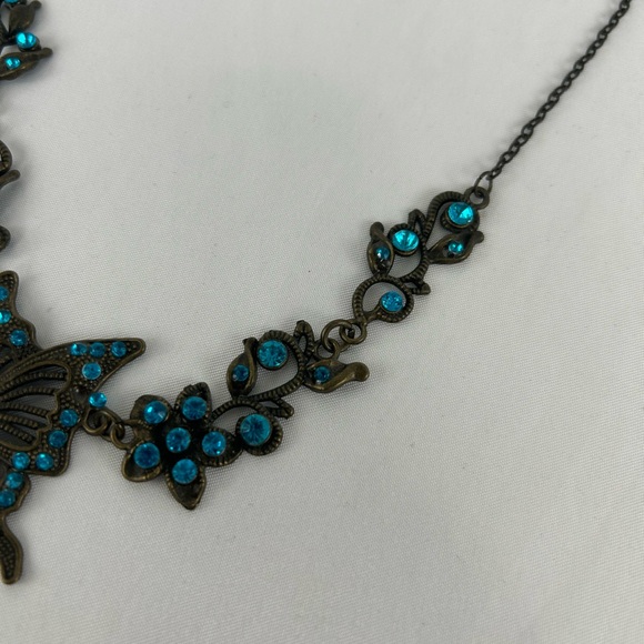 Vintage Boho Statement Butterfly Necklace - Picture 4 of 6